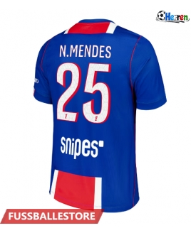 Günstige Paris Saint-Germain Nuno Mendes #25 Heimtrikot 2026-27 Kurzarm
